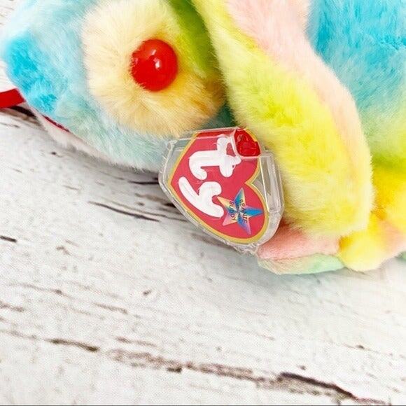 TY BEANIE BUDDIES Tie Dye Chameleon - Picture 2 of 5